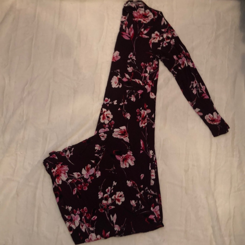 Motherhood Maternity Floral Wrap Dress Size M
